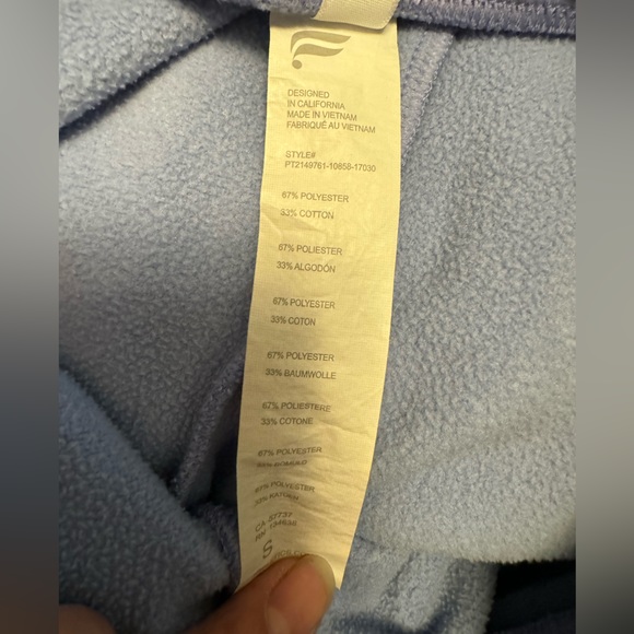 Fabletics Eco Go-To Classic Sweatpants in Belleflower and Strawberry Size Small - Picture 14 of 17